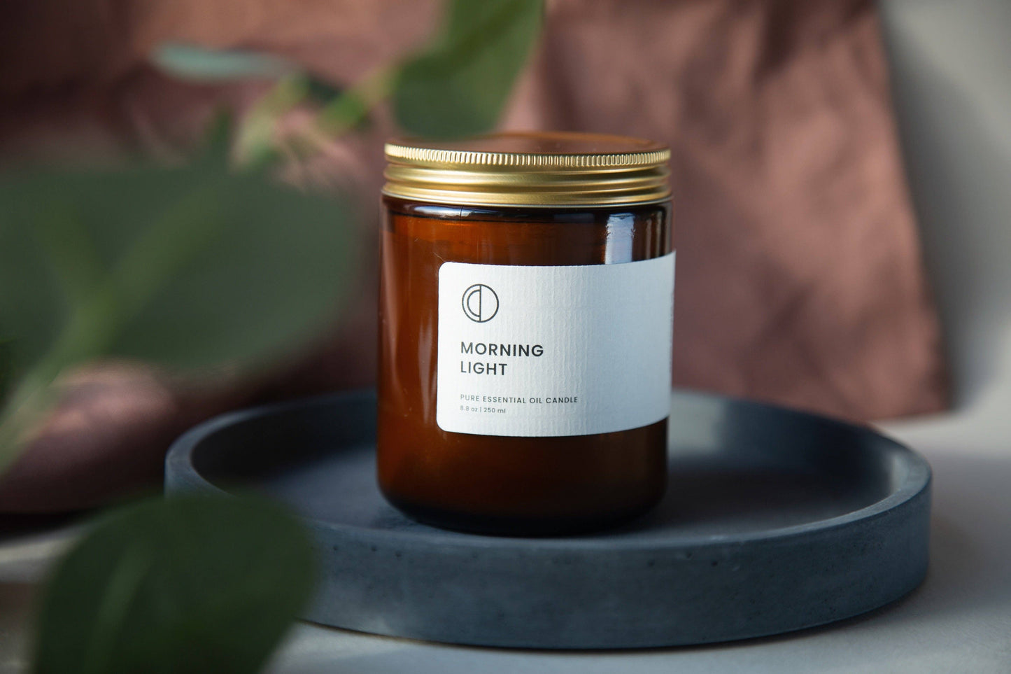 Morning Light candle - (Neroli, Basil and Lime): 120ml