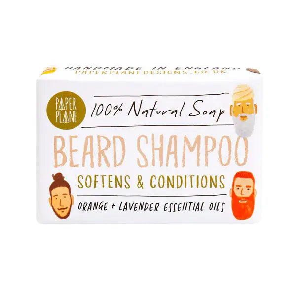 Beard Shampoo -  100% Natural Vegan Solid Shampoo