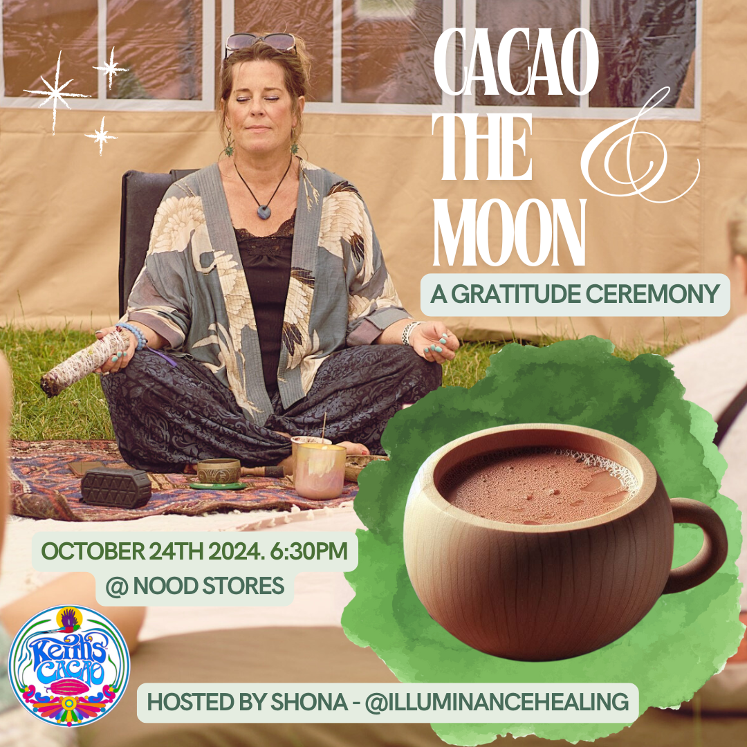 Cacao and the Moon - A  Gratitude Ceremony by Illuminance Healing