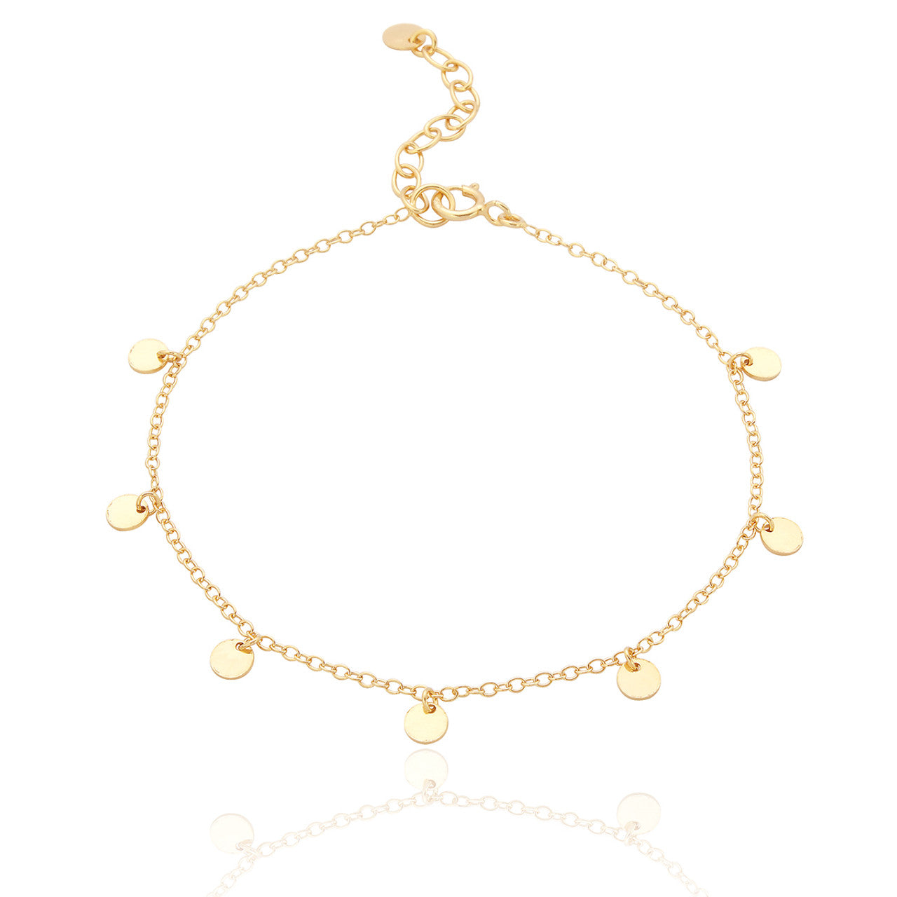 Gold Carina Coin Bracelet