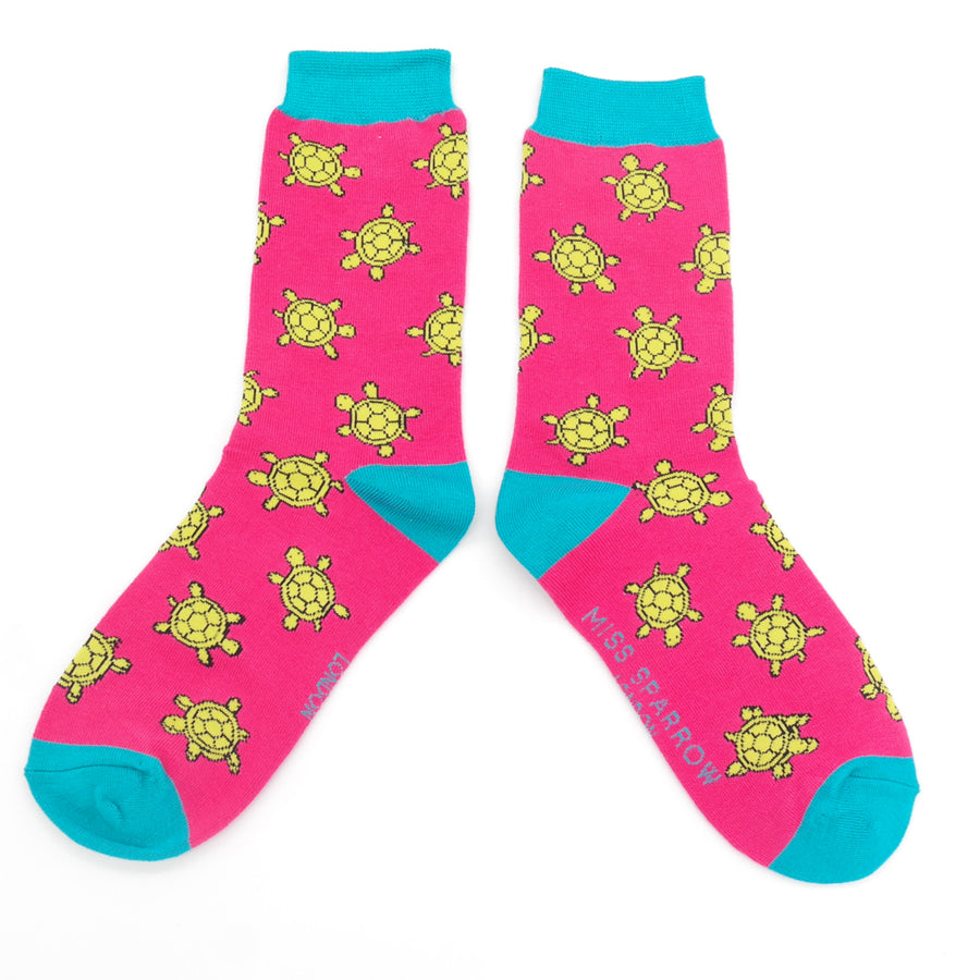 Cute Turtles Bamboo Socks