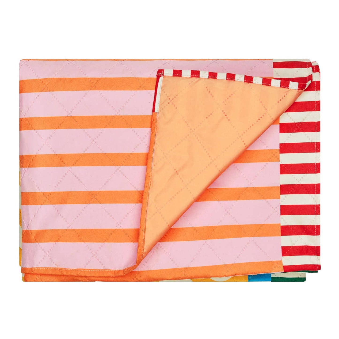 Dock & Bay Picnic Blanket - Stripe Up Your Life: Large (170x170cm)