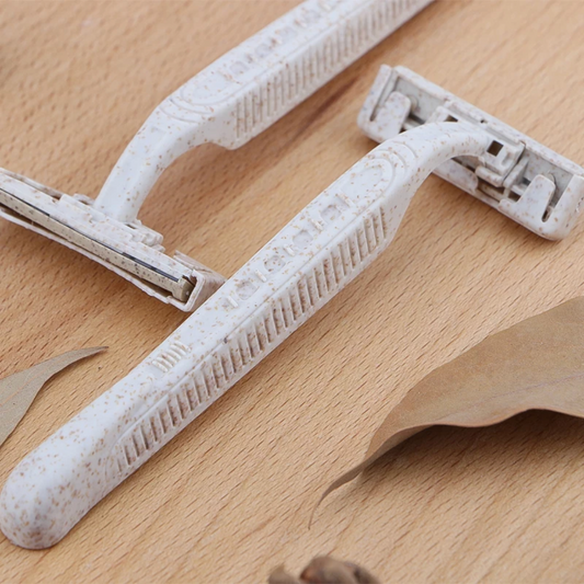 Eco Disposable Razor  Biodegradable Wheat Razor