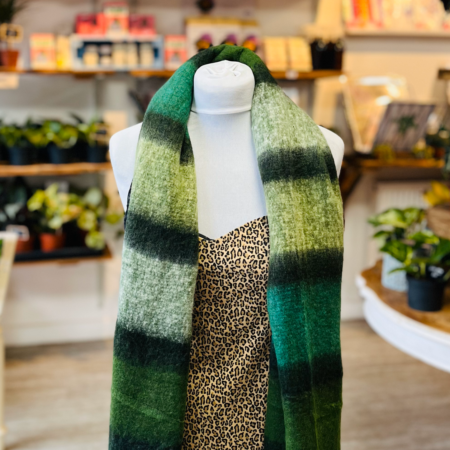 Green Heavyweight Scarf