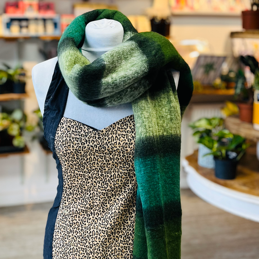 Green Heavyweight Scarf