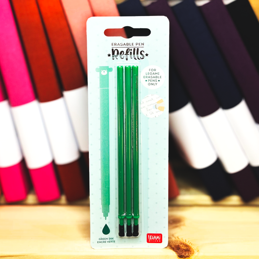 Legami erasable pen refill - Green