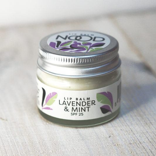 Lavender & mint lip balm