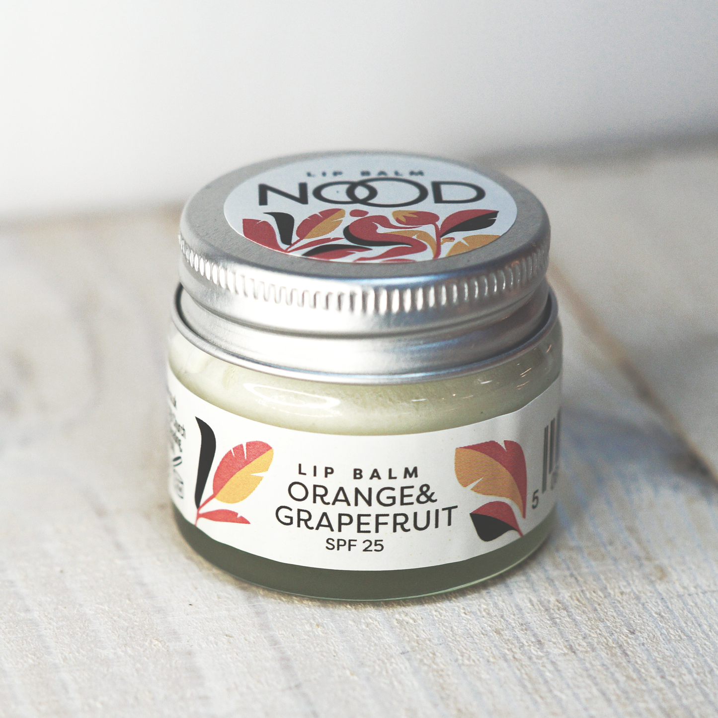 Orange & grapefruit lip balm