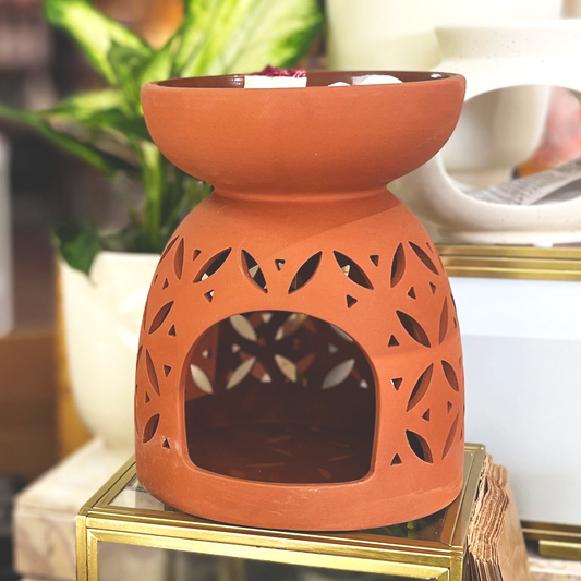 Giant Terracotta Wax & Oil Burner